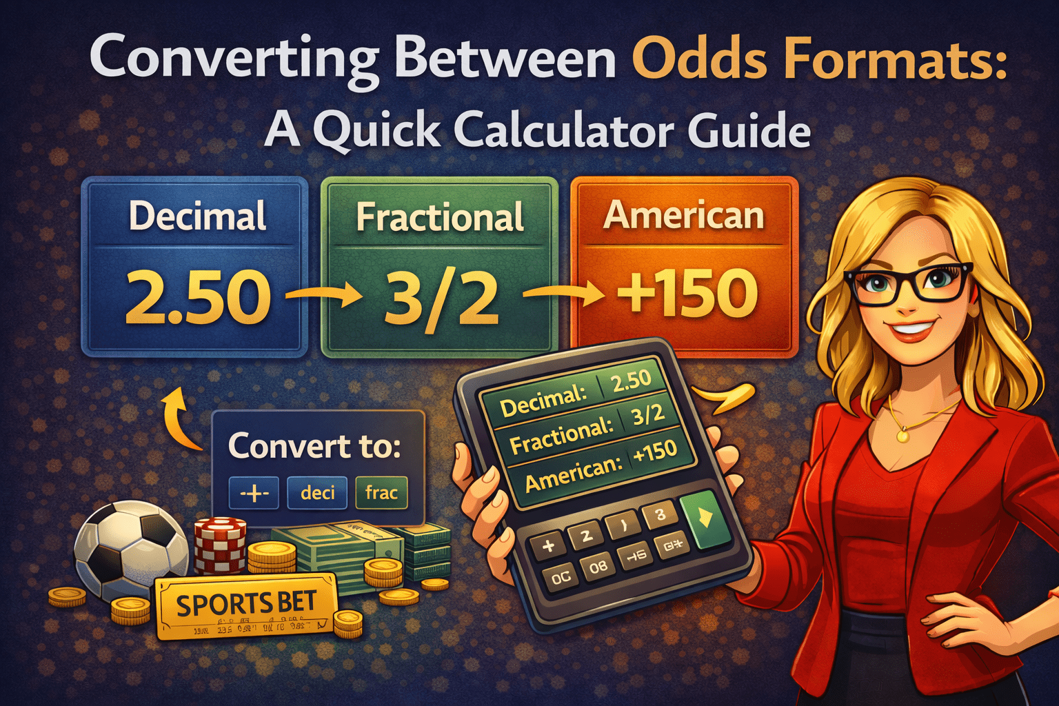 Odds Compilers Converting Between Odds Formats: A Quick Calculator Guide