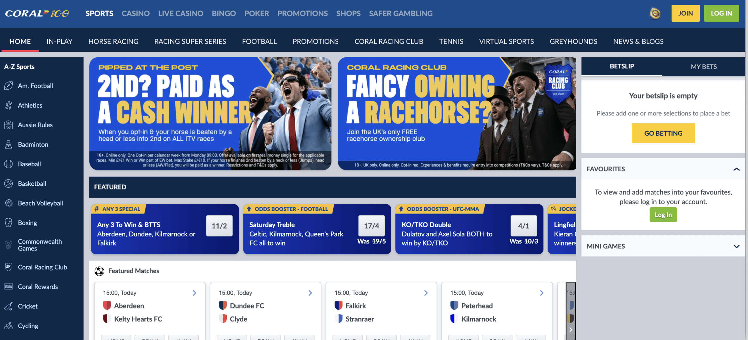 Create Account Coral: App Review for United Kingdom Players